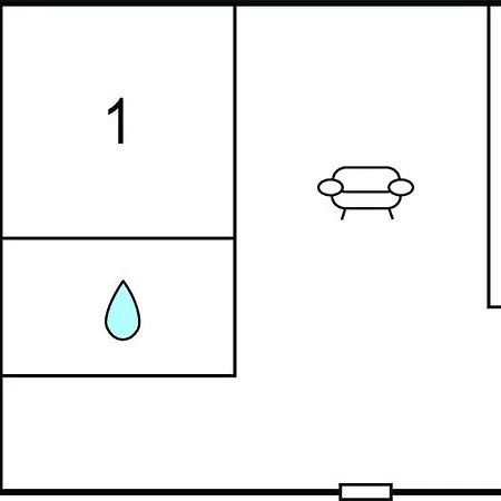 2 Bedroom Amazing In Prázdninový dům *